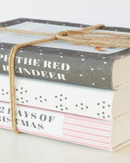 Children's Christmas Books Stack