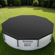 Bestway Pool Cover Fits 3.05m Round Above Ground Swimming Pool PVC Blanket