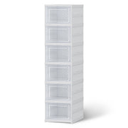 Artiss Foldable Shoe Rack Organizer 6 Tier Storage Shelf Hallway