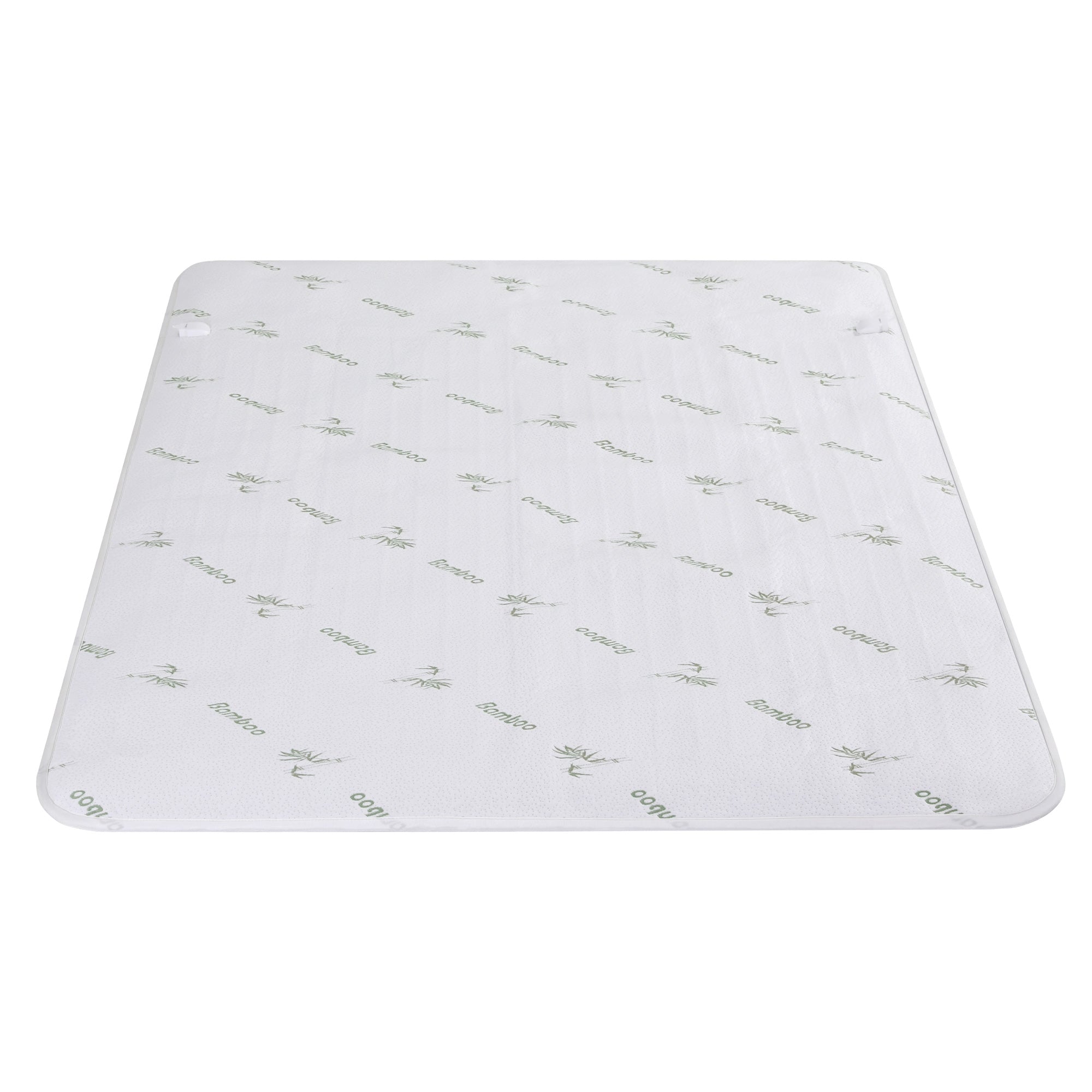 Giselle Electric Blanket Bamboo Fabric Queen Fitted Heated Pad Underlay Washable Winter