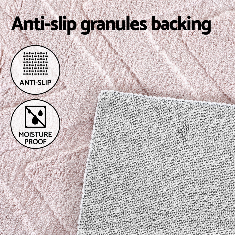 Artiss Rug 160x230cm Area Rug Washable Mat Large Carpet Microfiber Ripple