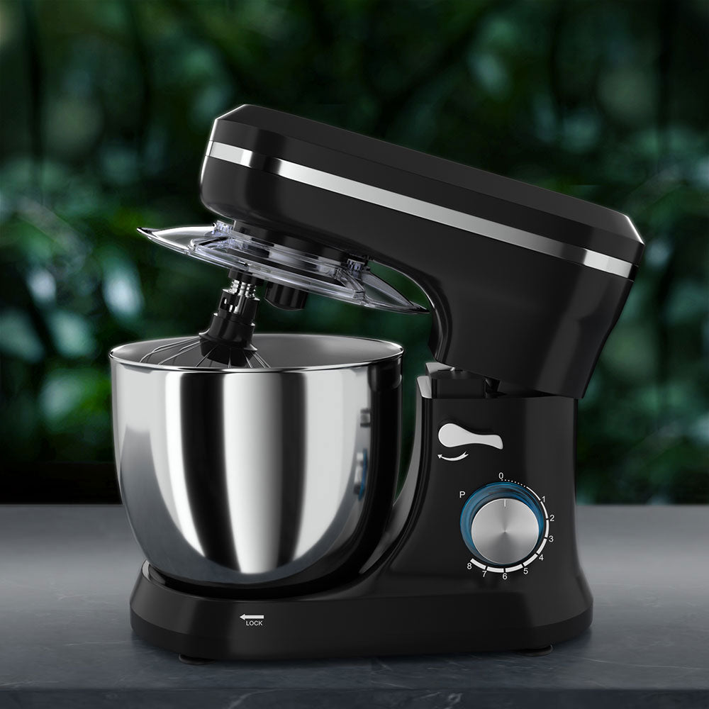 3in1 Stand Mixer 8 Speed 5L Mix Master 400W Black