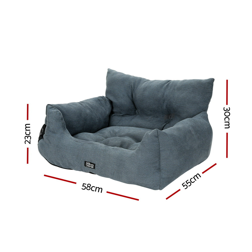 Dog Car Seat Booster Cover Pet Bed Portable Waterproof