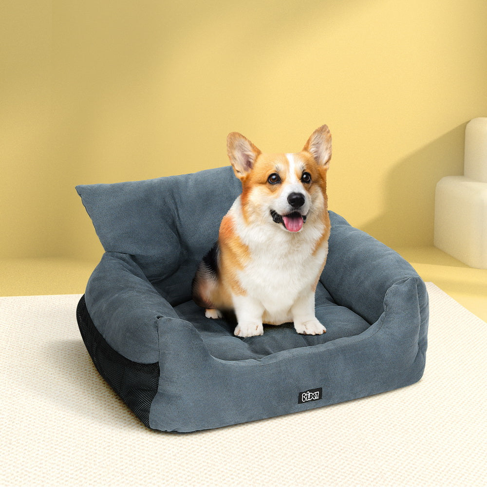 Dog Car Seat Booster Cover Pet Bed Portable Waterproof