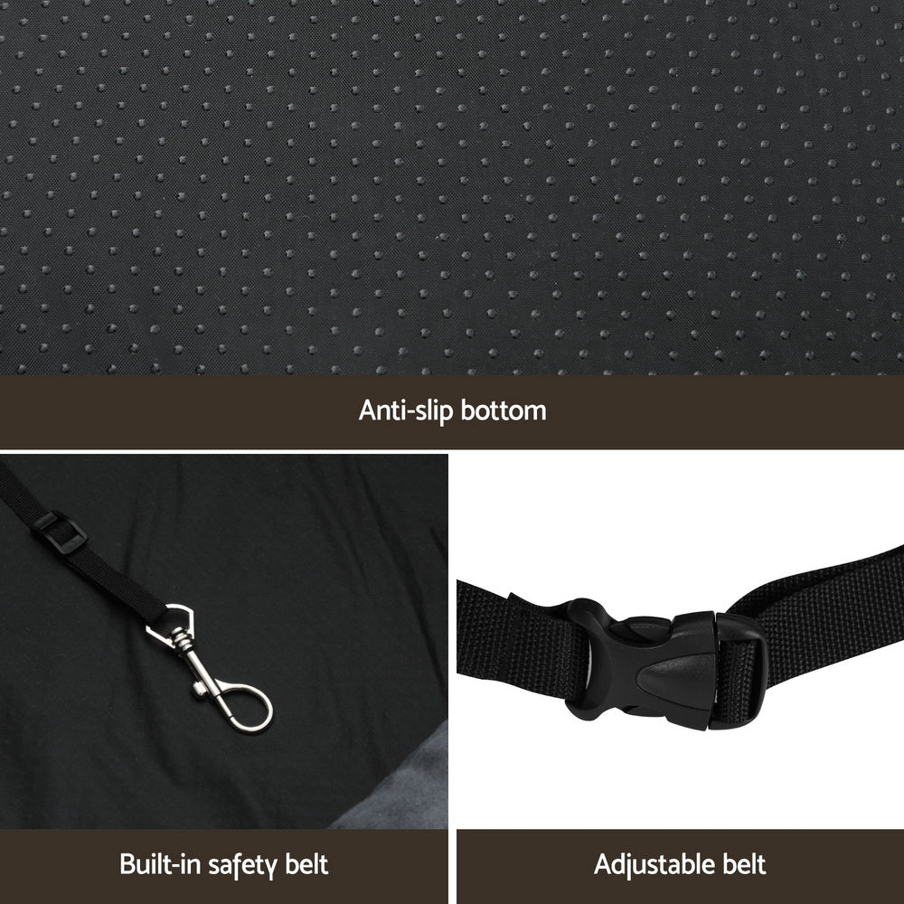 Dog Car Seat Booster Cover Pet Bed Portable Waterproof