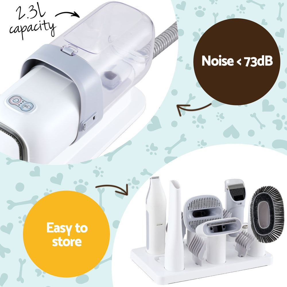 Pet Grooming Kit Vacuum Dog Cat Hair Dryer Remover