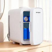 Glacio Mini Fridge Portable White Electric Cooler Warmer 12V 220V