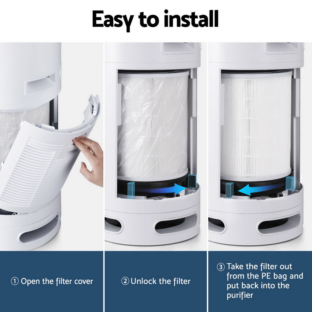 Air Purifier 4 Layers HEPA Replacement Filter