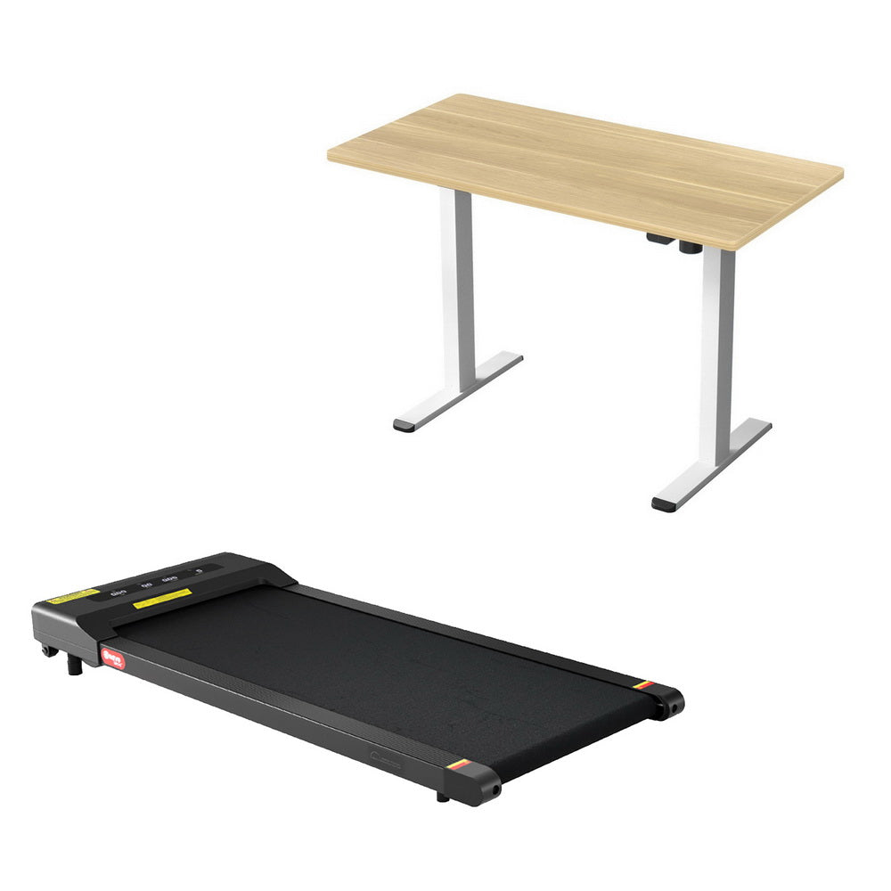 120cm Automatic Standing Desk with Walking Pad 400mm