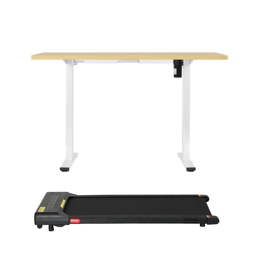 120cm Automatic Standing Desk with Walking Pad 400mm