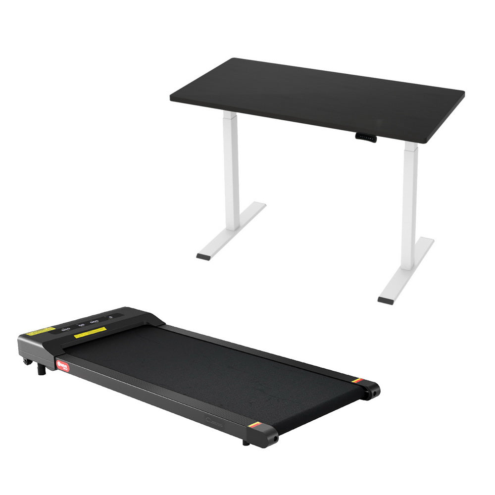 120cm Automatic Standing Desk with 400mm Electric Walking Pad