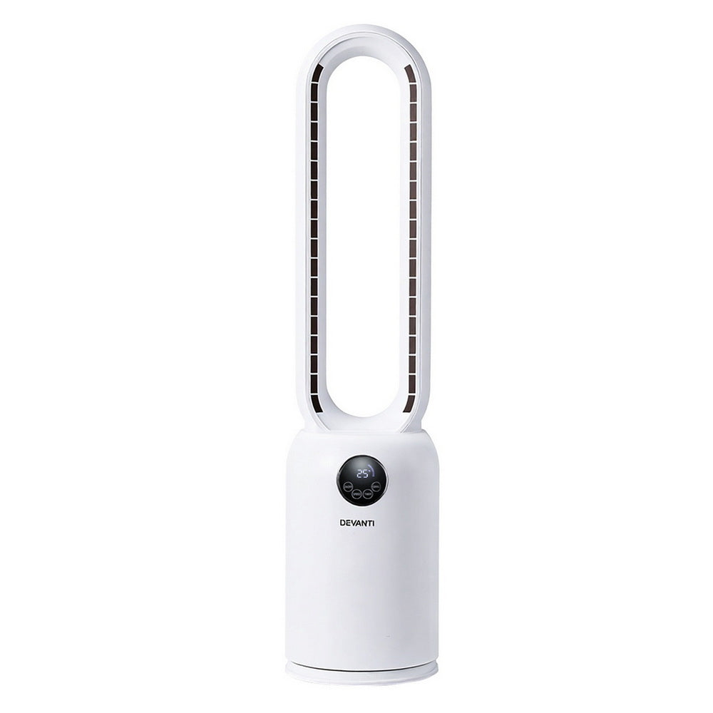 2in1 Bladeless Fan Air Purification W/ Remote 88cm