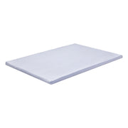 Giselle Bedding Latex Topper 100% Natural Latex Toppers 7-zone w/ Ice Silk Cool-touch Fabric Cooling Cover Double 5cm