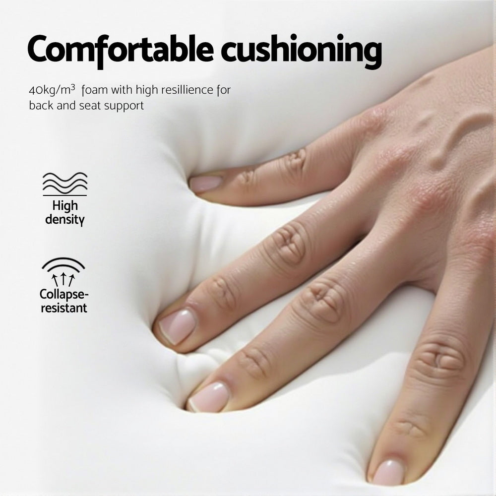 Dining Chairs Set of 4 Velvet Channel Tufted Green