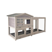 Rabbit Hutch Cage Indoor and Outdoor Chicken Coop Guinea Pig Cage Bunny Cage Waterproof Roof