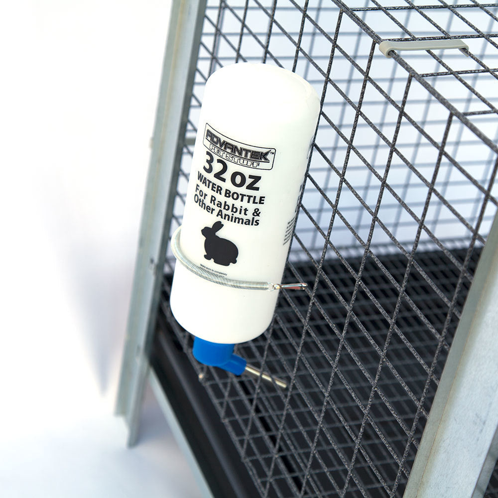 Stackable Rabbit Cage with Feeder Water Bottle