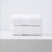 Brentwood 650 GSM Low Twist 2 Pack Bright Bath Sheet by Renee Taylor