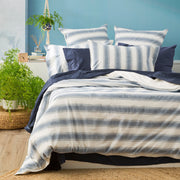 Amira Yarn Dyed Vintage Washed Cotton Quilt Cover Set by Renee Taylor King