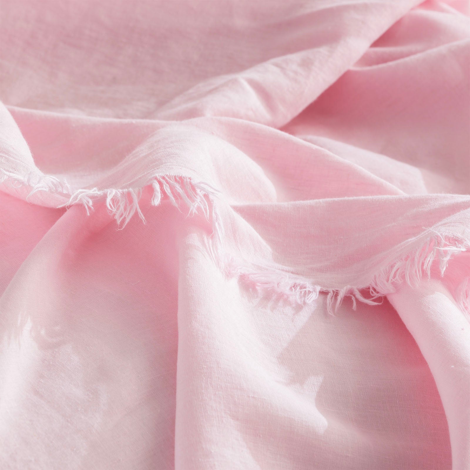 Cavallo Stone Washed 100% Linen Rose Throw by Renee Taylor