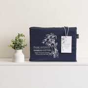 Bamboo Cotton 500 Thread Count Indigo Combo Set by Park Avenue Queen