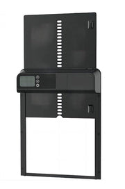 Automatic Chicken Coop Door with Timer & LCD Screen, Anti-Pinch Safety, Easy Battery Operation & Weatherproof for Outdoor Coops