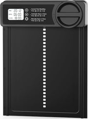 Automatic Chicken Coop Door Opener with Timer Control, Anti-Pinch Protection, LCD Display & Battery Powered for Backyard Chickens