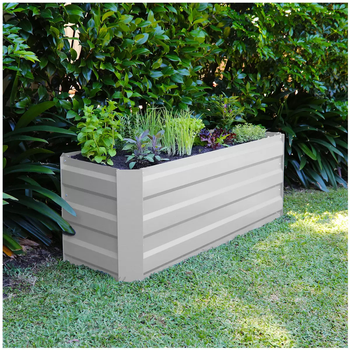 Garden Bed 120 x 45 x 45cm White