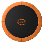 Kahuna 10ft Replacement Trampoline Safety Pad Cover and Jumping Spring Mat - Orange