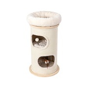 Cosy Sisal Barrel With Plush Top - Compact 89cm