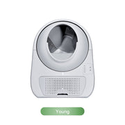 Self-Clean Litter Box Young Version Grey