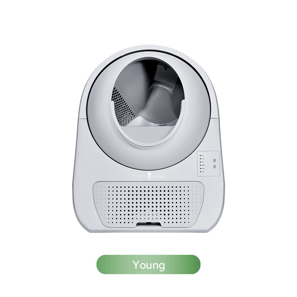 Self-Clean Litter Box Young Version Grey