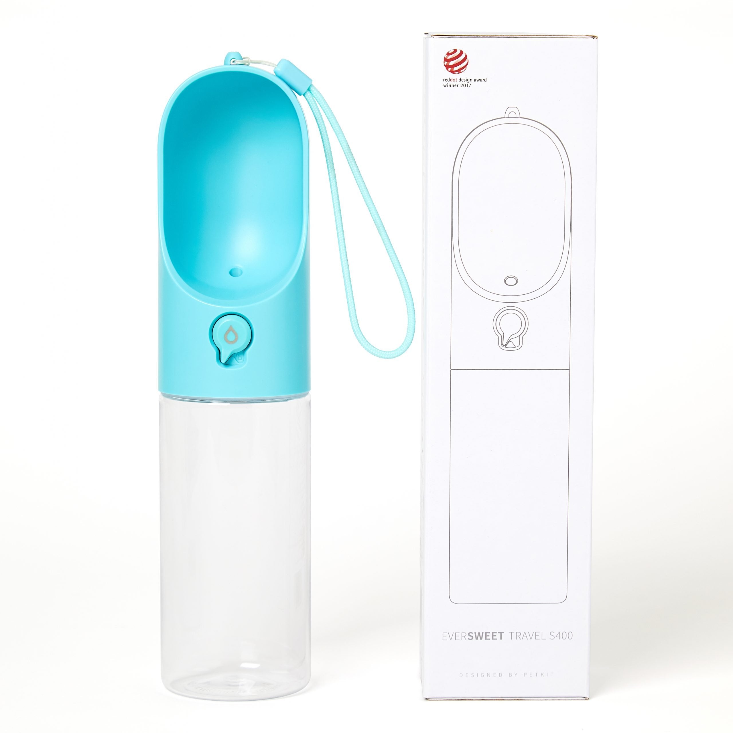 Pet Bottle 400ml - Blue