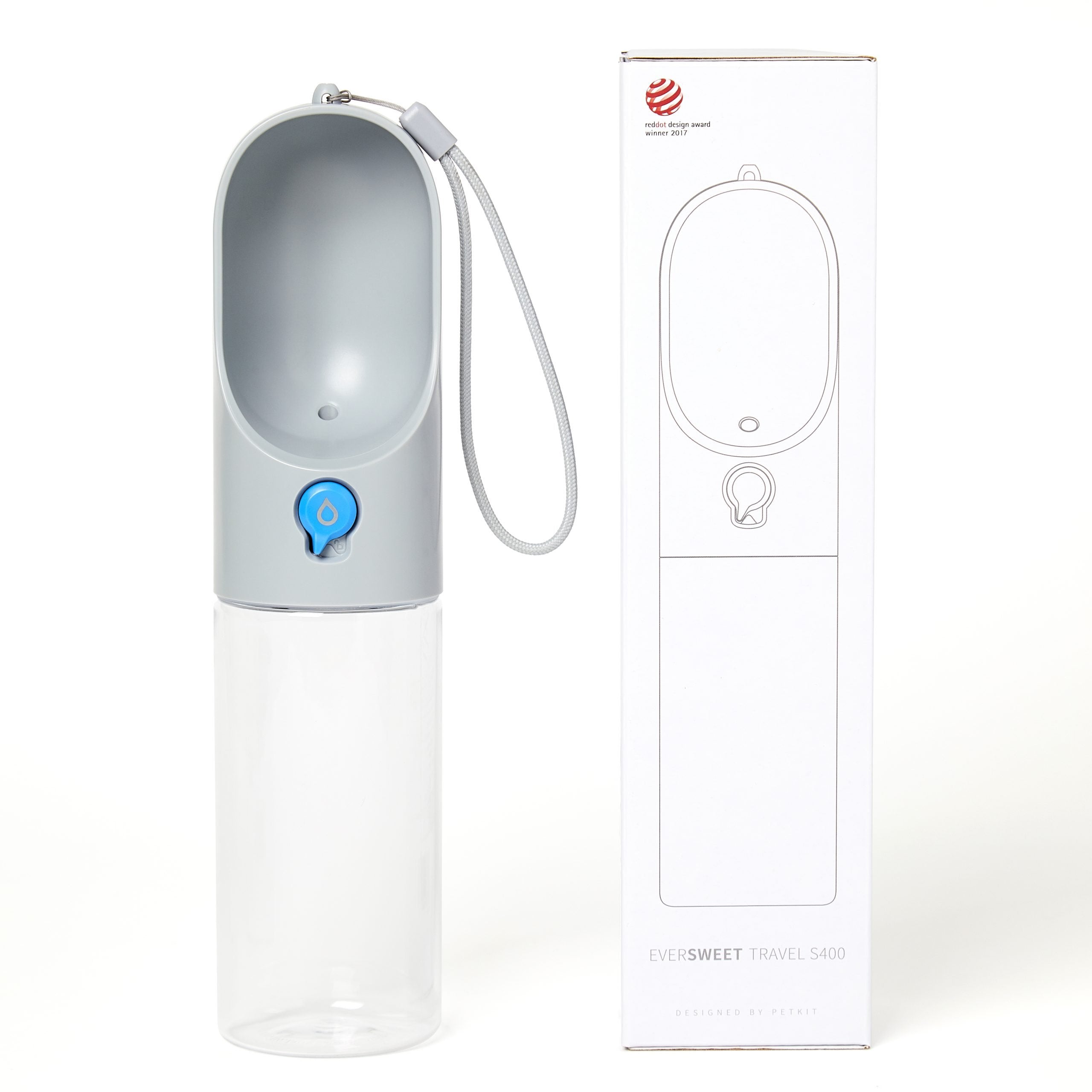 Pet Bottle 400ml - Grey