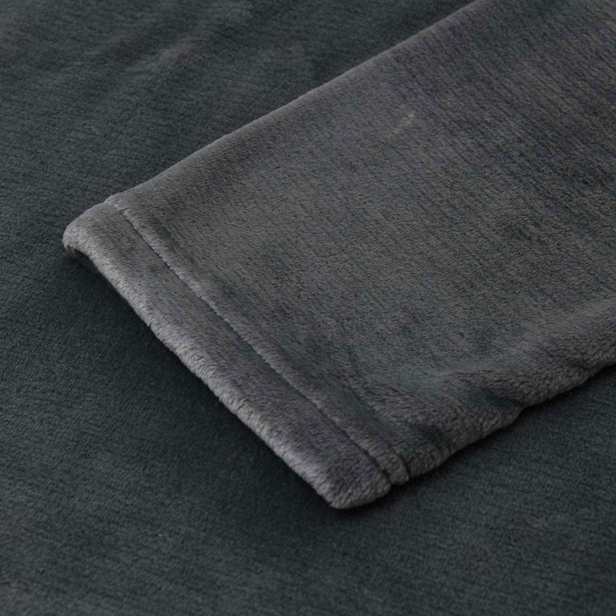Grey Super Soft Hooded Blanket Extra Large