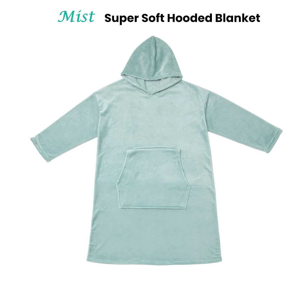Mist Super Soft Hooded Blanket Small/Medium