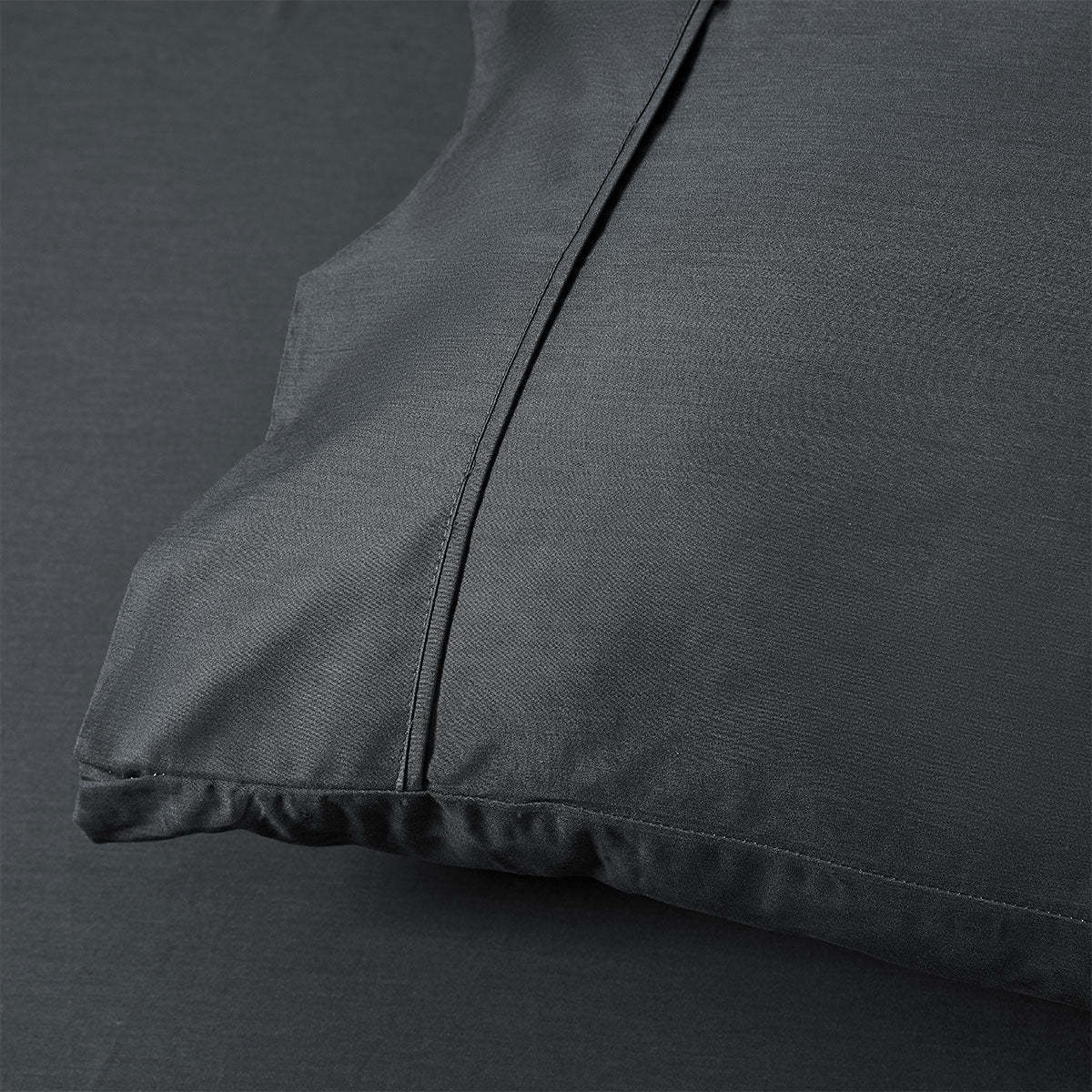400TC Charcoal Bamboo Cotton Mega / Super Sheet Set 50cm Wall Super King