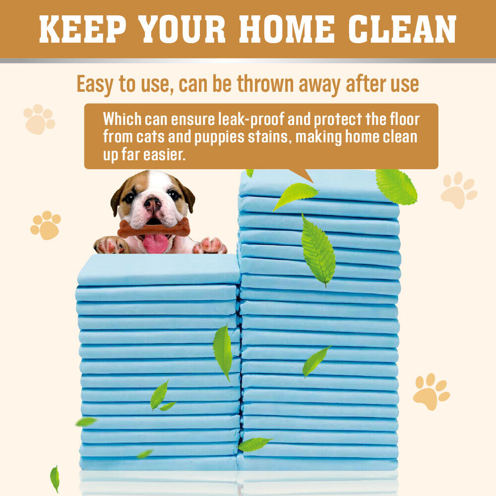 Pet Training Pad 400 Puppy Pads Toilet Pee Indoor Absorbent 60x60cm Dog