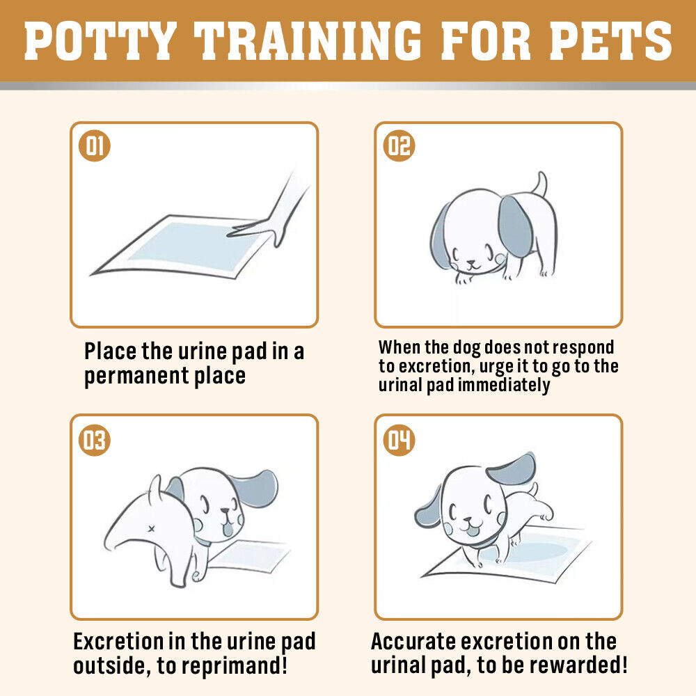 Pet Training Pad 400 Puppy Pads Toilet Pee Indoor Absorbent 60x60cm Dog