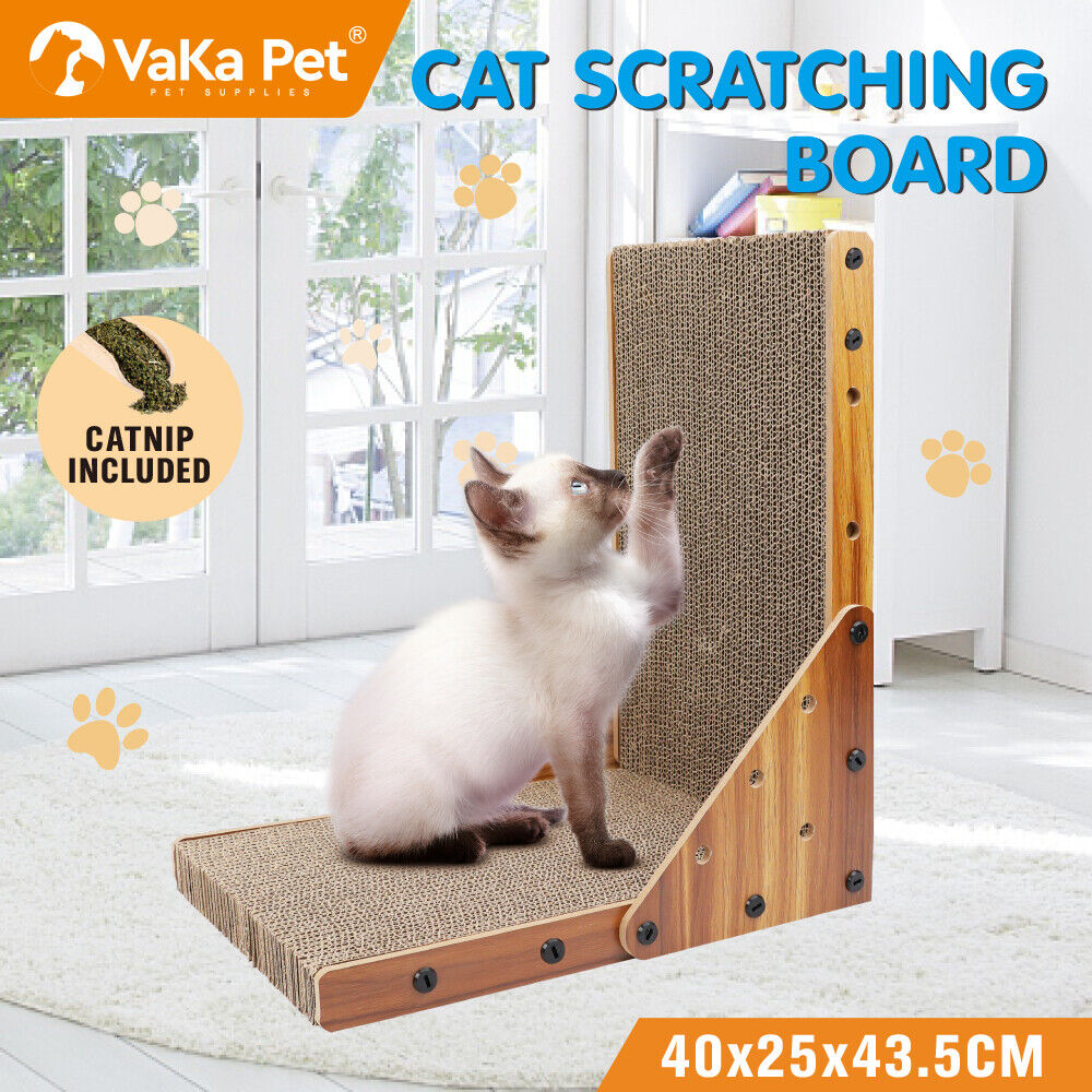 Cat Scratch Pad Cardboard Kitten Cat Scratcher Scratching Board Scatch Toy
