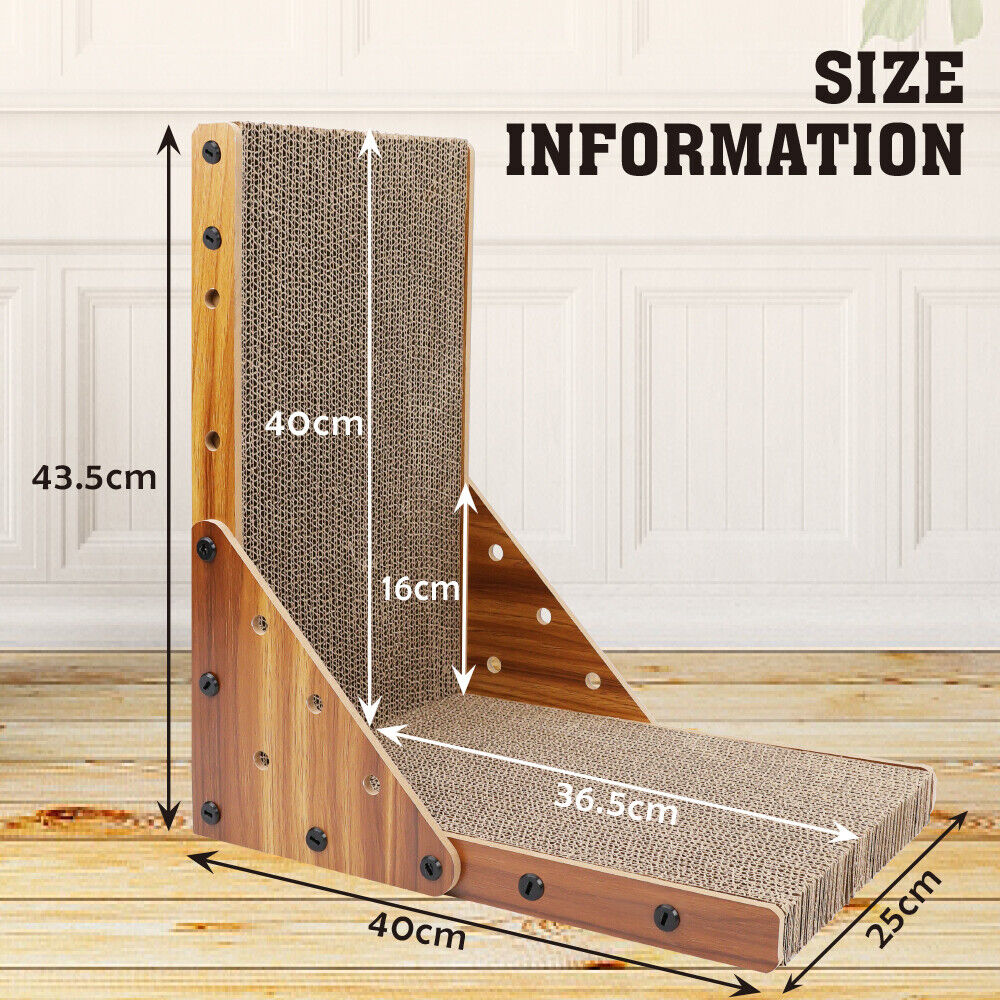 Cat Scratch Pad Cardboard Kitten Cat Scratcher Scratching Board Scatch Toy