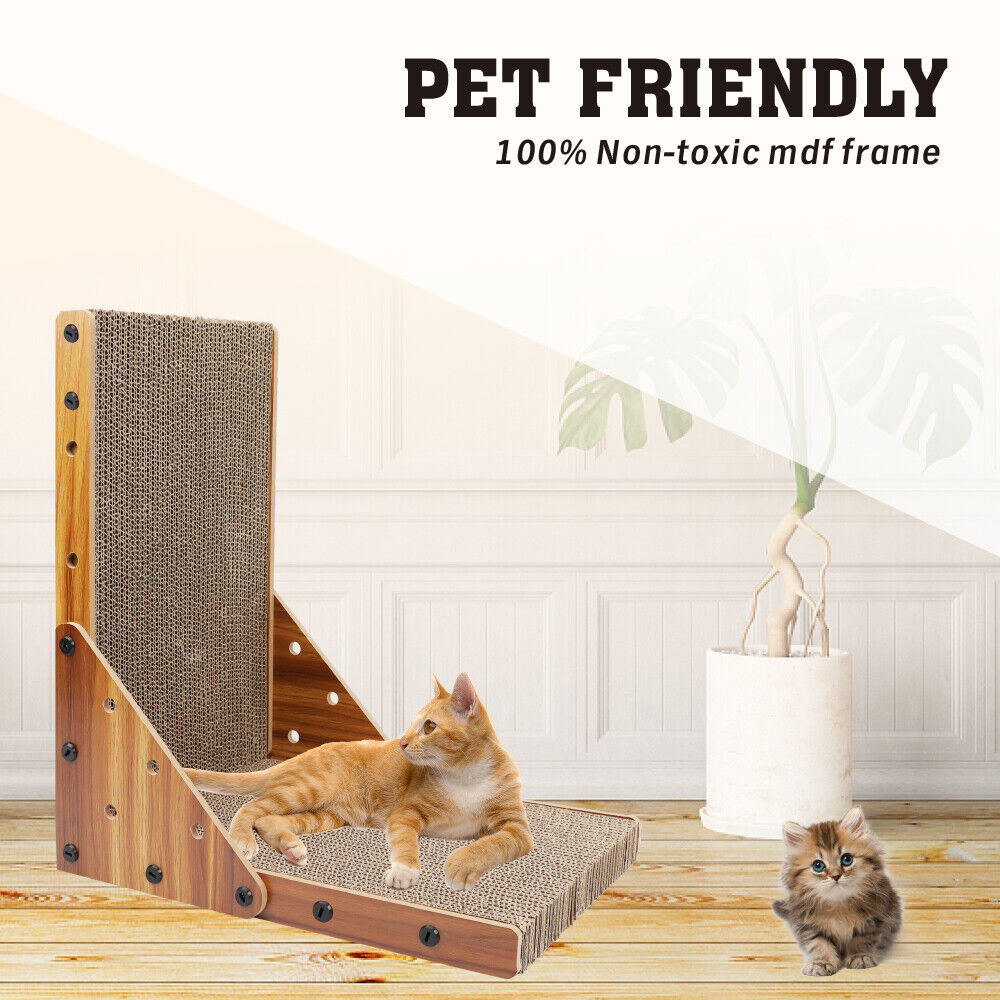 Cat Scratch Pad Cardboard Kitten Cat Scratcher Scratching Board Scatch Toy