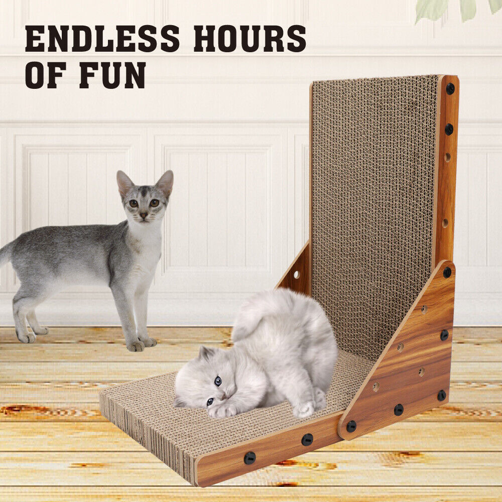 Cat Scratch Pad Cardboard Kitten Cat Scratcher Scratching Board Scatch Toy