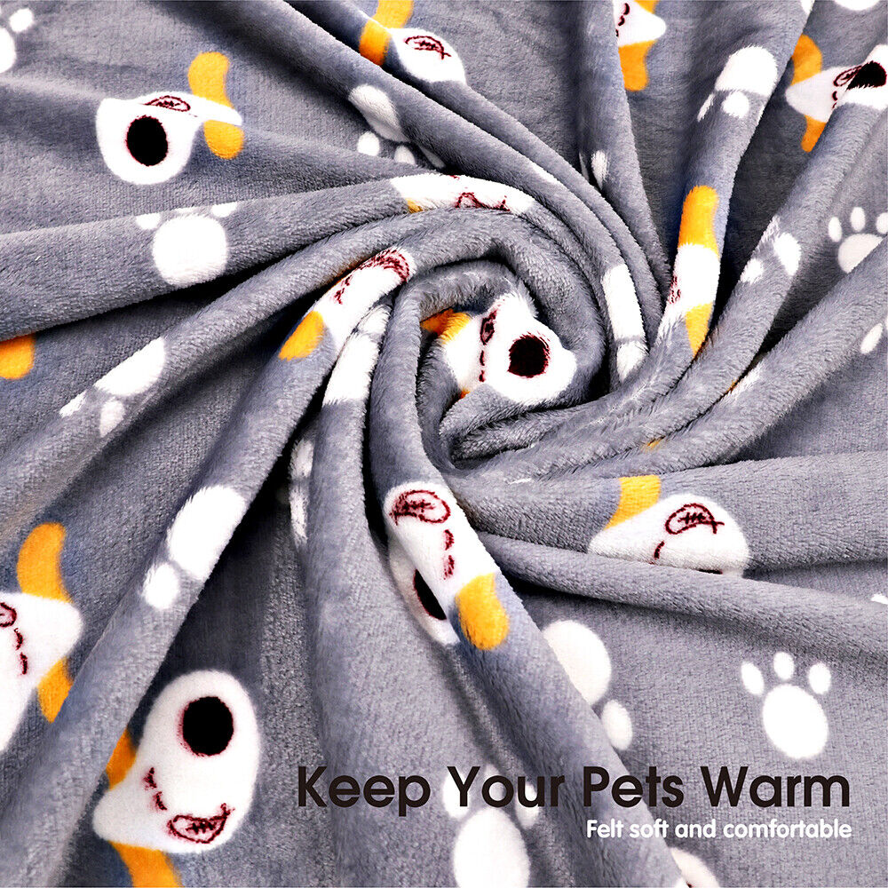Navy Dog Bed Pet Cat Calming Floor Mat Sleeping Cave Washable Extra Large