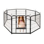 Pet Dog Playpen Puppy Exercise Cage Enclosure Fence Metal Outdoor 8 Panel