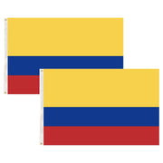 2x Republica de Colombia Country Flags Heavy Duty Colombian - 150cm x 90cm
