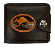 Souvenir Wallet Australia Classic Australian Kangaroo in Brown
