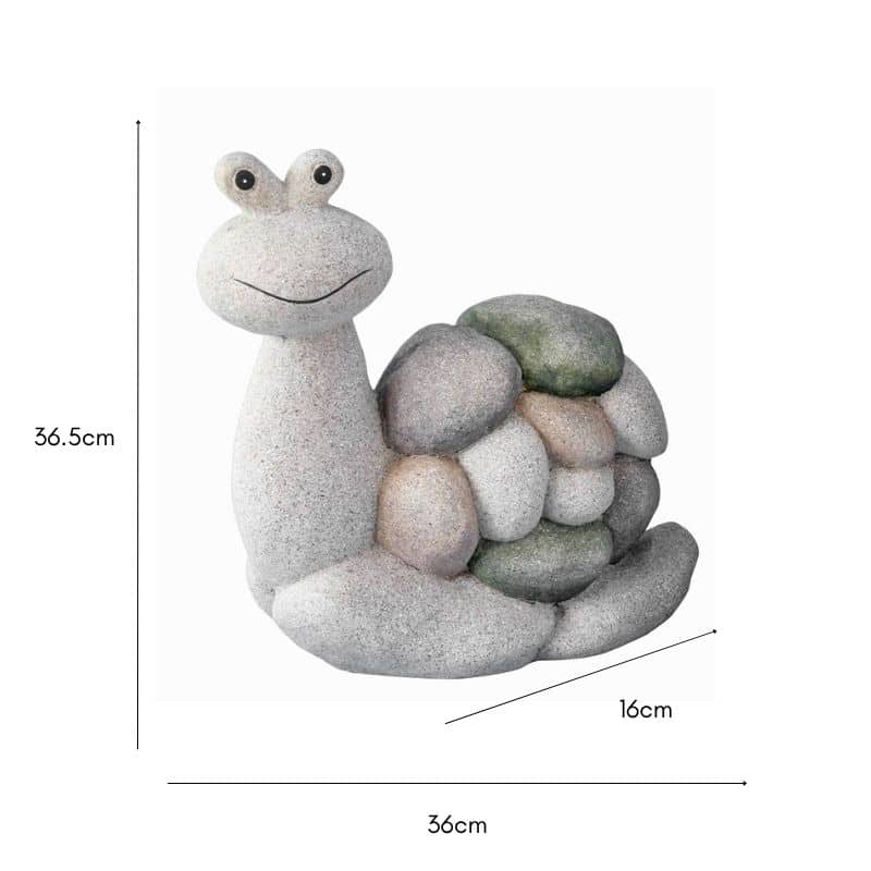 Arty Garden Snail Statue 36cm
