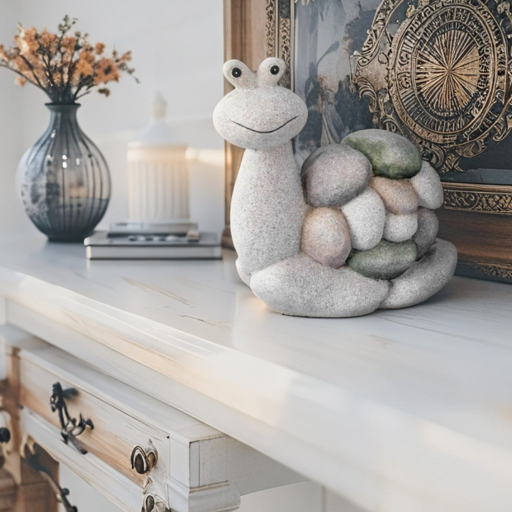 Arty Garden Snail Statue 36cm