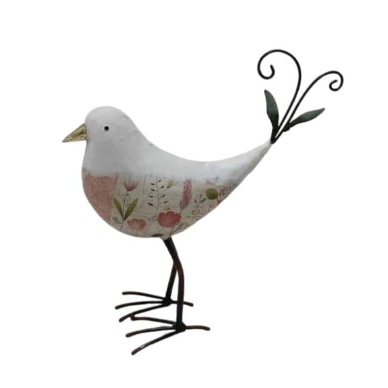 Glamorous Bird w Floral 33cm