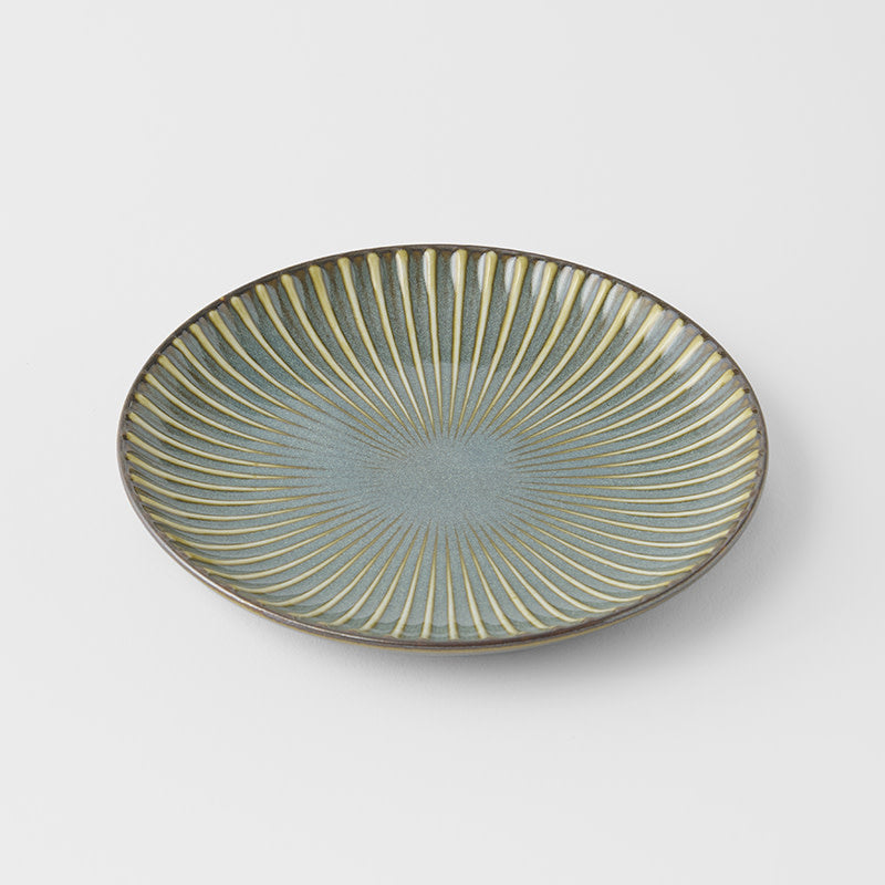 Tapas Plate 16cm Green Sendan Glaze
